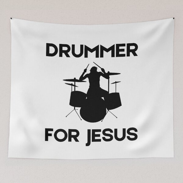 Item preview, Drummer for Jesus designed and sold by BlessedConcepts.