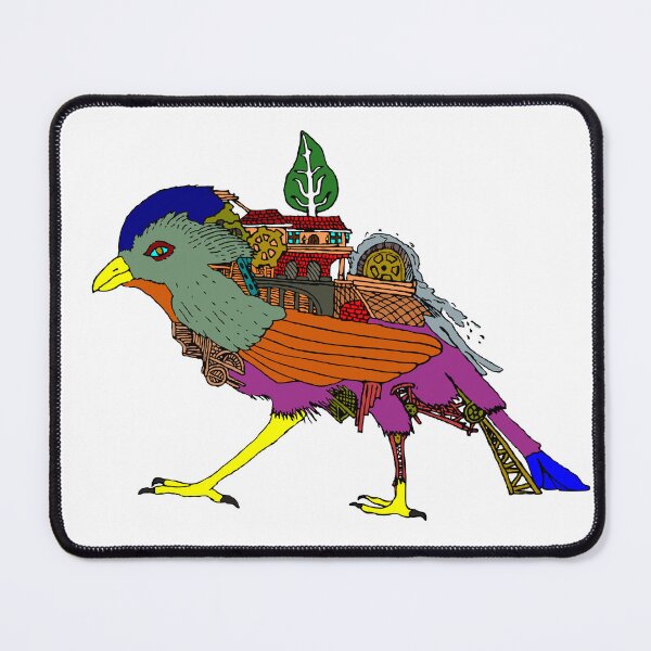 Item preview, pretty bird | colorful bird designed and sold by UCAYAYA.