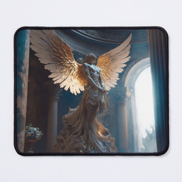 Item preview, The stoic guardian, angel at the gate designed and sold by Beholder Images.