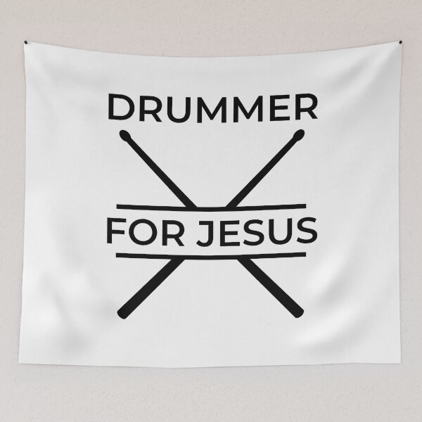 Item preview, Drummer for Jesus designed and sold by BlessedConcepts.