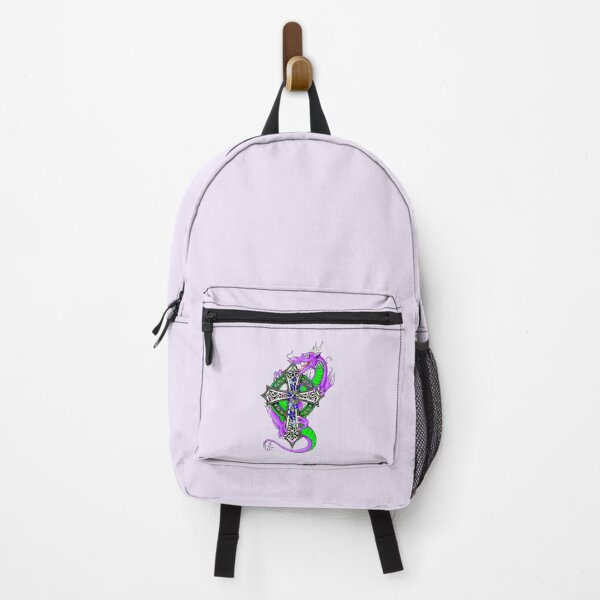 Item preview,  Dragon with Flowers and cross designed and sold by Gothic Fantasy.