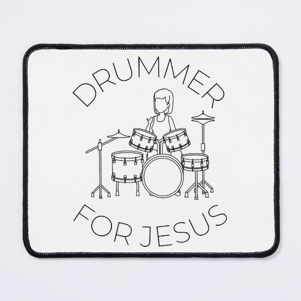 Item preview, Drummer for Jesus designed and sold by BlessedConcepts.