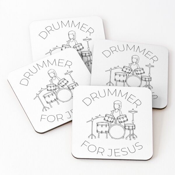 Item preview, Drummer for Jesus designed and sold by BlessedConcepts.