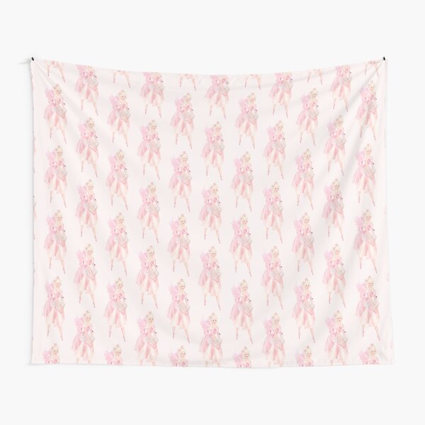 Fairy with White Swan Tapestry