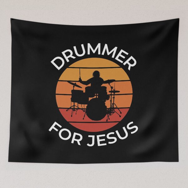 Item preview, Drummer for Jesus designed and sold by BlessedConcepts.