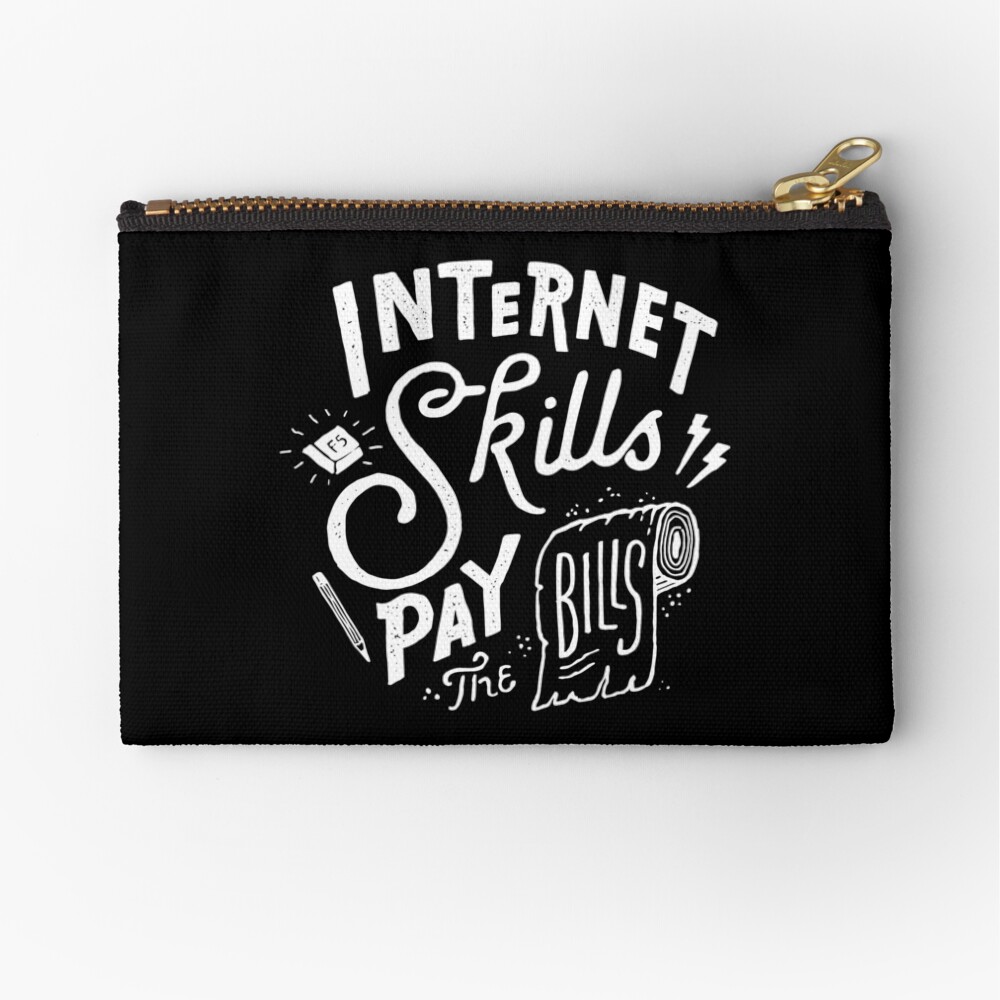 Item preview, Zipper Pouch designed and sold by skitchism.