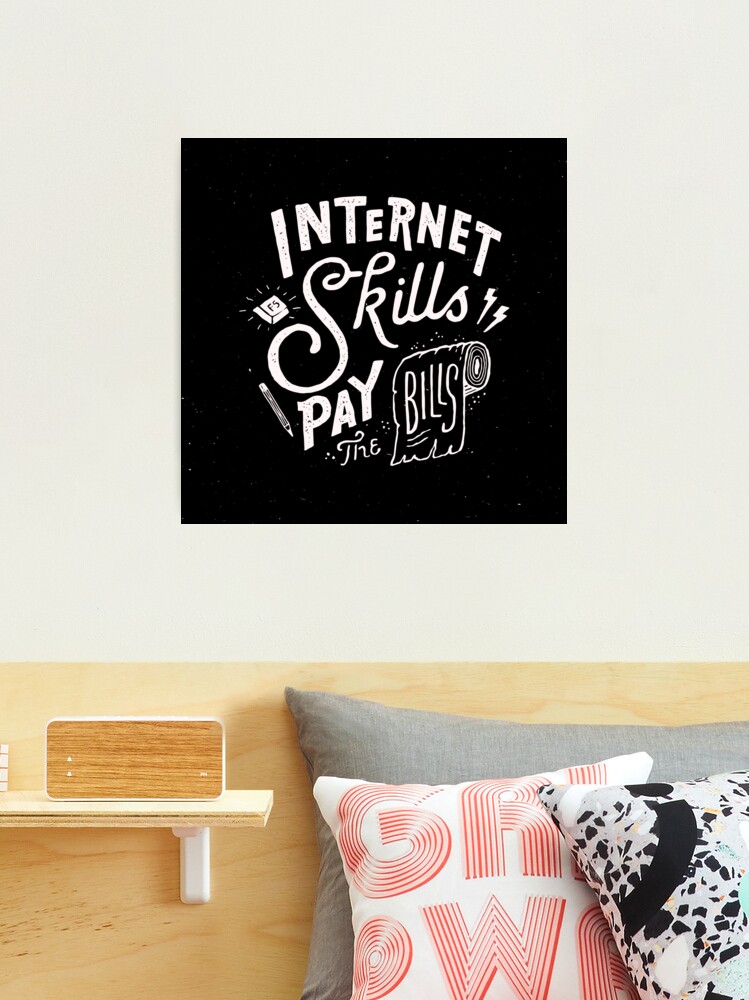 Thumbnail 1 of 3, Photographic Print, Pay the Bills designed and sold by skitchism.