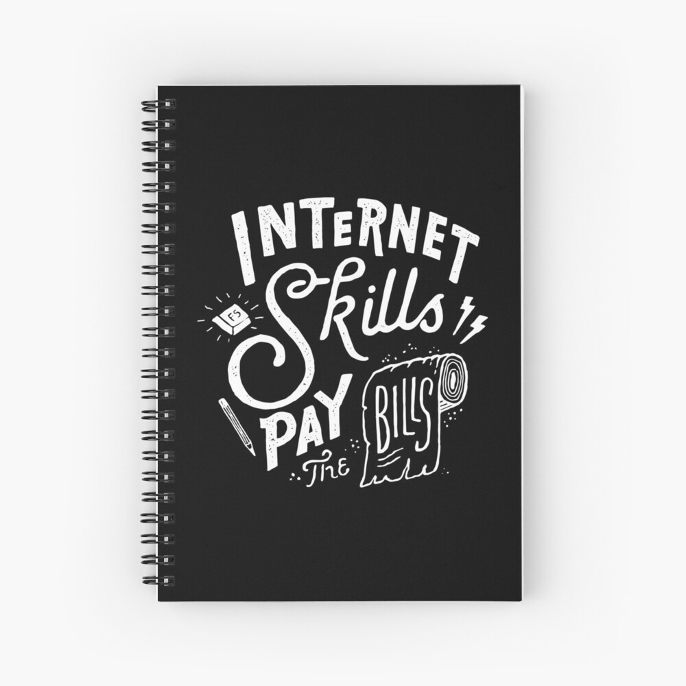 Item preview, Spiral Notebook designed and sold by skitchism.