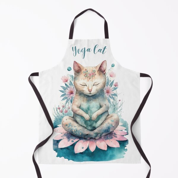 Item preview, Yoga cat 05 designed and sold by printiesart.