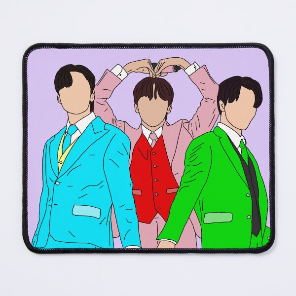 Item preview, The Maknaepuff Boys (without background) designed and sold by bandfanarii.