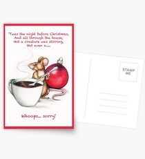 Christmas Mouse Postcards