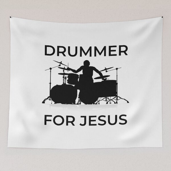 Item preview, Drummer for Jesus designed and sold by BlessedConcepts.