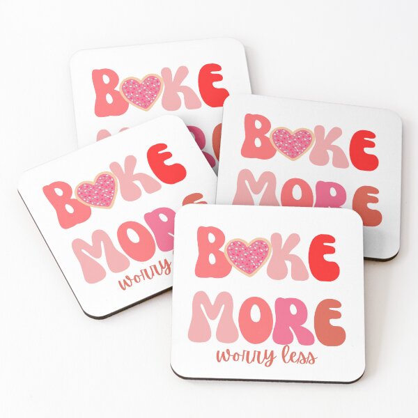 Item preview, Bake More Worry Less designed and sold by AseMeditation.