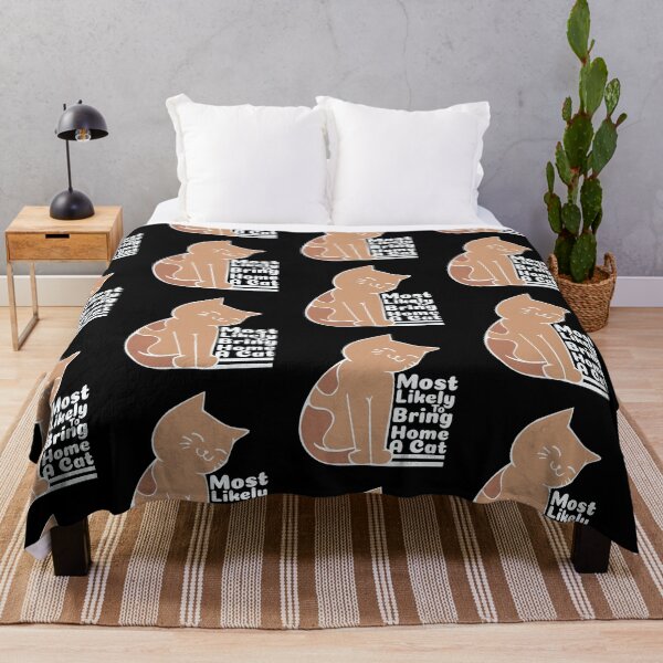 Item preview, Most Likely To Bring Home A Cat designed and sold by THROUGH-LIFE.