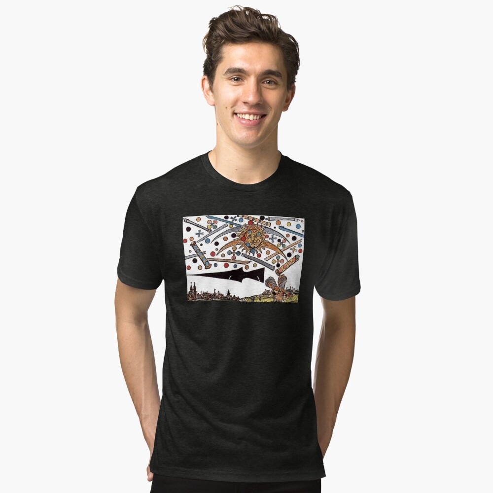 Item preview, Tri-blend T-Shirt designed and sold by MoonCat72UFO.