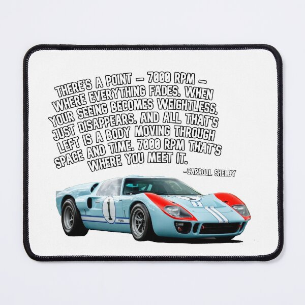 Item preview, 7000 RPM Carroll Shelby Quote designed and sold by A.F GoodWorks.
