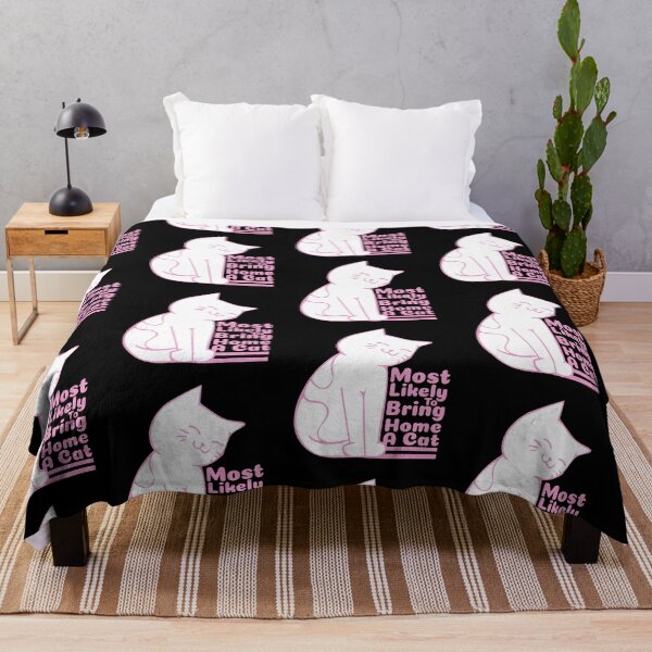 Item preview, Most Likely To Bring Home A Cat designed and sold by THROUGH-LIFE.