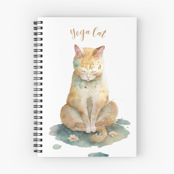 Item preview, Yoga cat 07 designed and sold by printiesart.