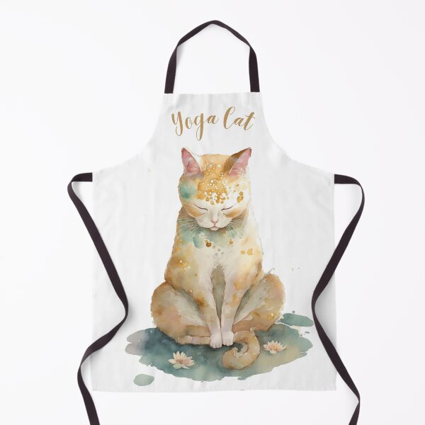 Item preview, Yoga cat 07 designed and sold by printiesart.