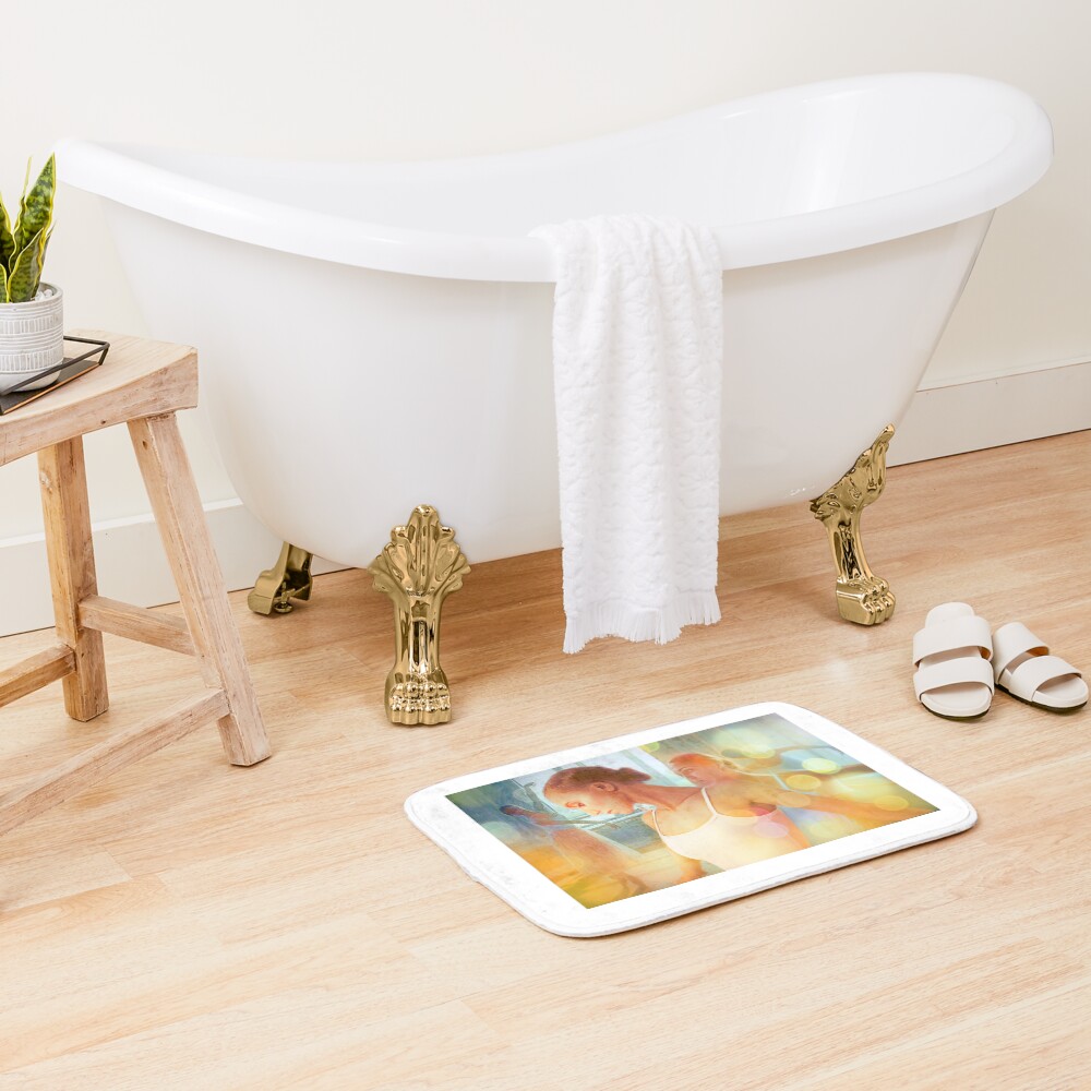 Item preview, Bath Mat designed and sold by Hyperdulia.