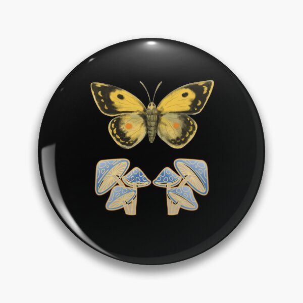 Item preview, Moth and Mushroom Nature Aesthetic designed and sold by artfulnotebook.