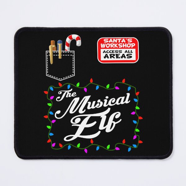 Item preview, The Musical elf funny XMAS matching Christmas designed and sold by LifeColorfull.