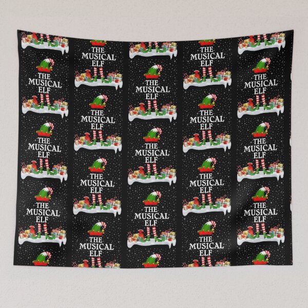 Item preview, The Musical Elf Ugly Christmas designed and sold by LifeColorfull.
