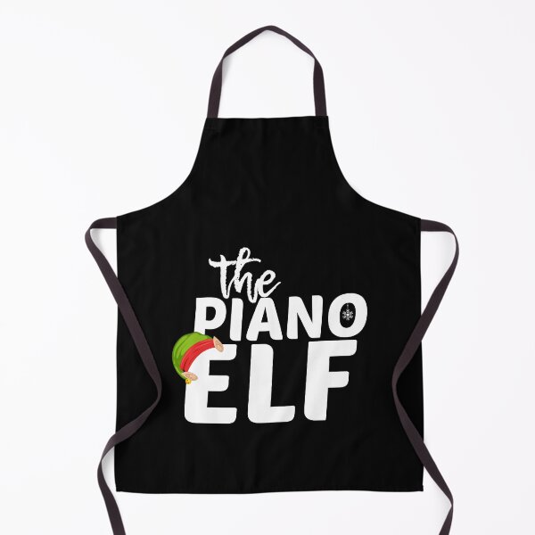 Item preview, the Piano Elf funny Christmas  designed and sold by LifeColorfull.