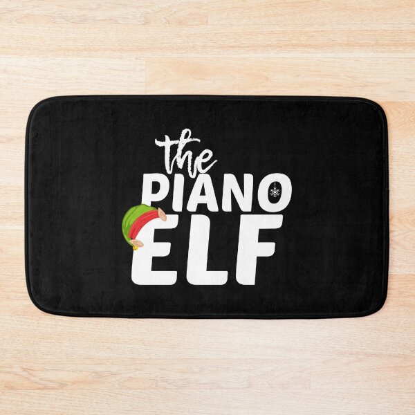 Item preview, the Piano Elf funny Christmas  designed and sold by LifeColorfull.