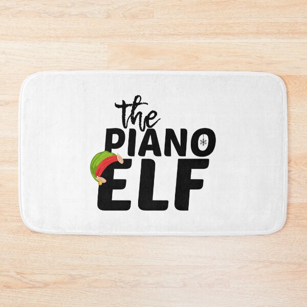 Item preview, the Piano Elf funny Christmas  designed and sold by LifeColorfull.