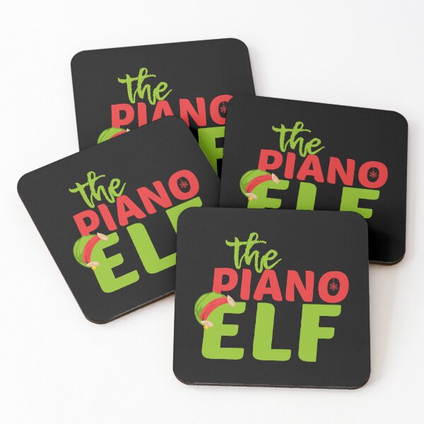 Item preview, the Piano Elf funny Christmas gift designed and sold by LifeColorfull.