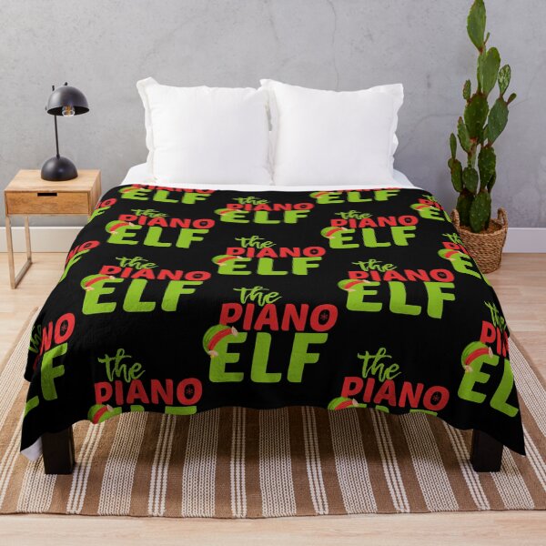 Item preview, the Piano Elf funny Christmas gift designed and sold by LifeColorfull.