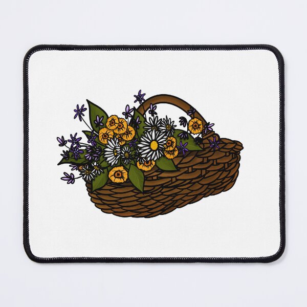 Item preview, Wildflower Basket designed and sold by honeybeepaper.