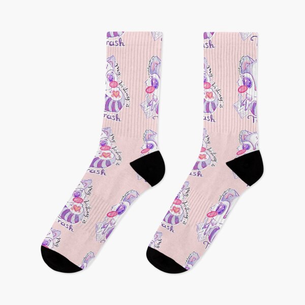 Item preview, My Writing Is Trash Kawaii Raccoon designed and sold by MandyRosko.