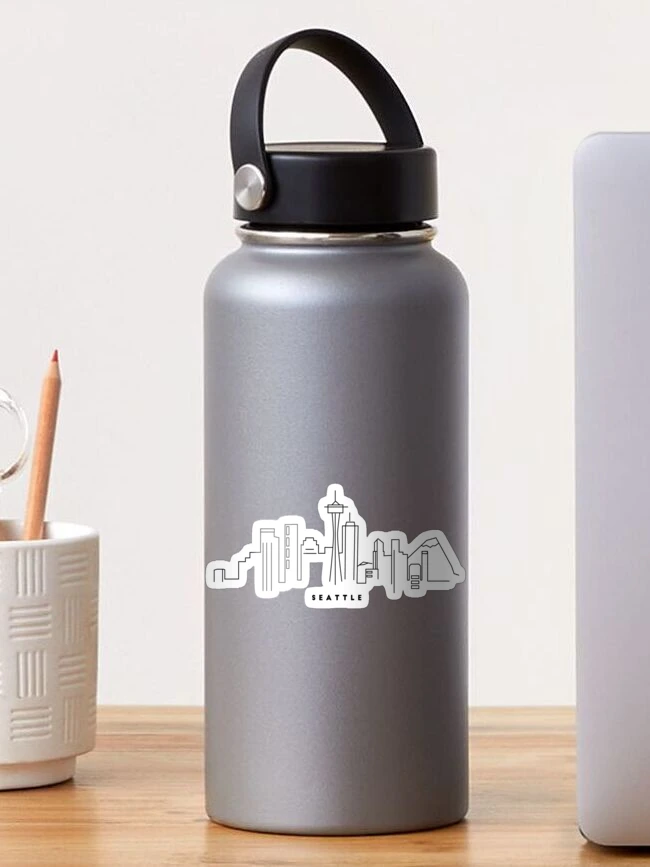 Seattle Skyline Water Bottle - Planewear