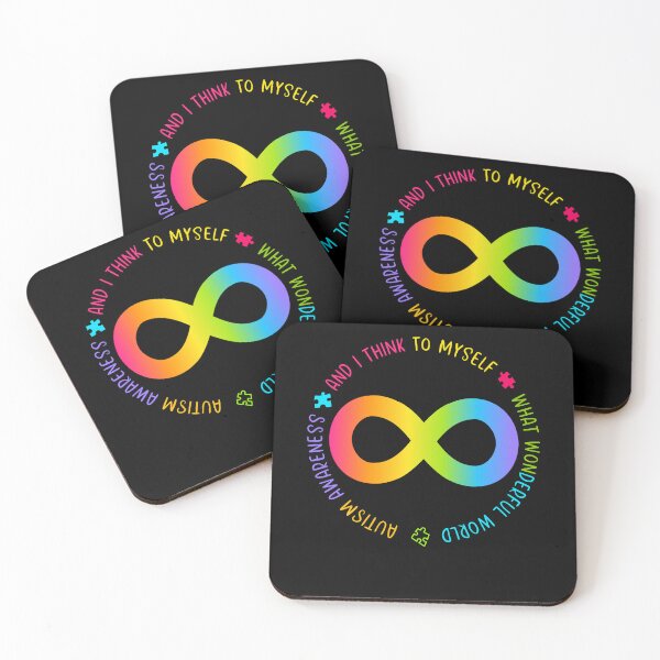 Item preview, Autism Awareness And i think to myself what wonderful world designed and sold by EdithShop59.