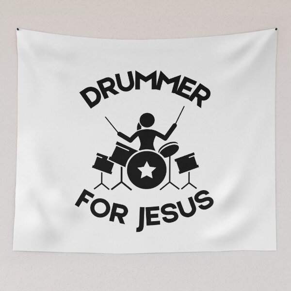 Item preview, Drummer for Jesus designed and sold by BlessedConcepts.