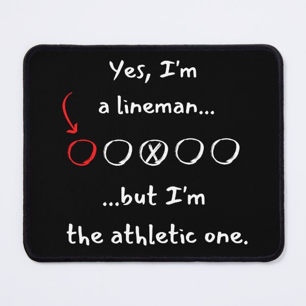 Item preview, Offensive Lineman Rule designed and sold by pjbrooks.