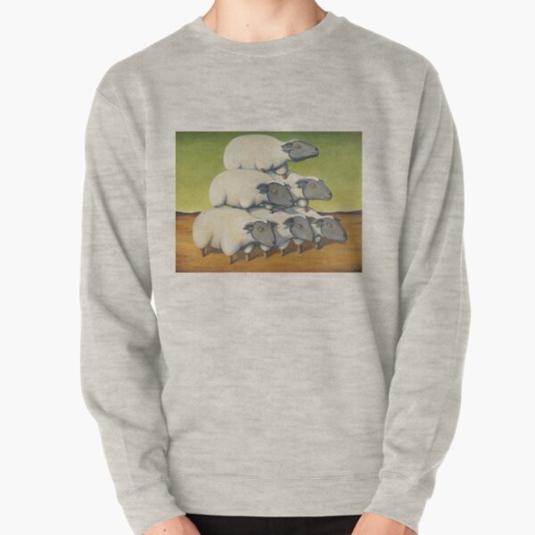 Sheep Stack Pullover Sweatshirt