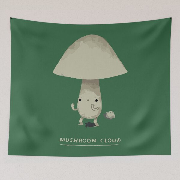 Item preview, Vintage Cute Mushroom Cloud designed and sold by swearnoodles.