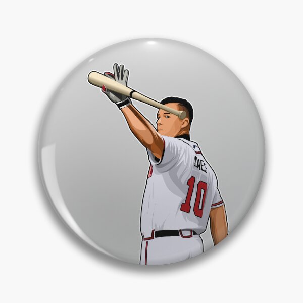 Item preview, Chipper Jones #10 Waves To The Crowds designed and sold by TacklePack.