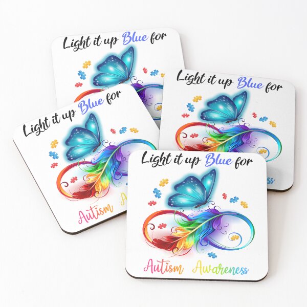 Item preview, Autism Awareness Light It Up Blue For Autism designed and sold by EdithShop59.