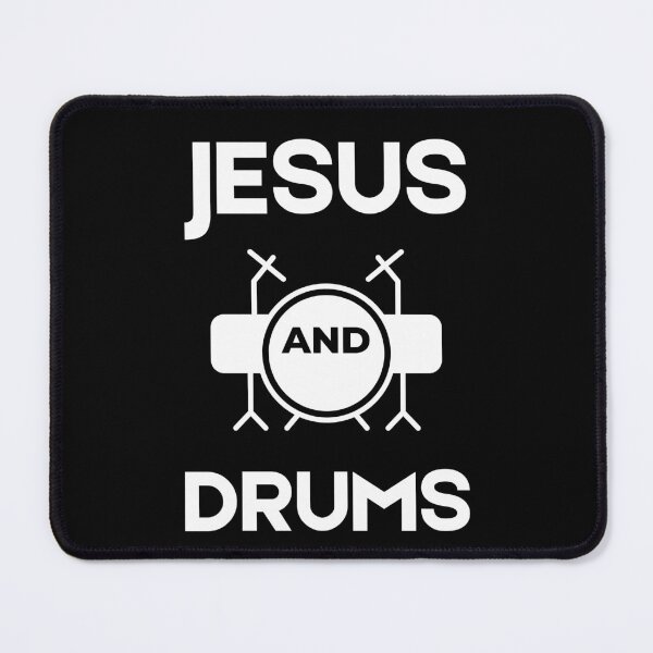 Item preview, Jesus and Drums designed and sold by BlessedConcepts.