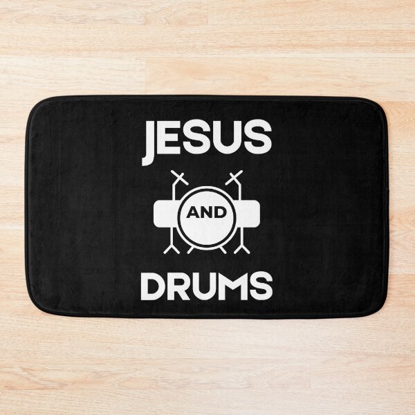 Item preview, Jesus and Drums designed and sold by BlessedConcepts.