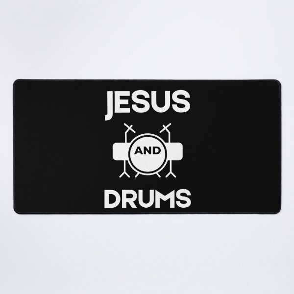 Item preview, Jesus and Drums designed and sold by BlessedConcepts.
