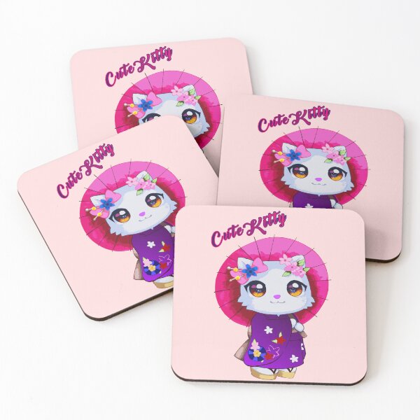 Item preview, CuteKitty Geisha designed and sold by FotoLibreStudio.