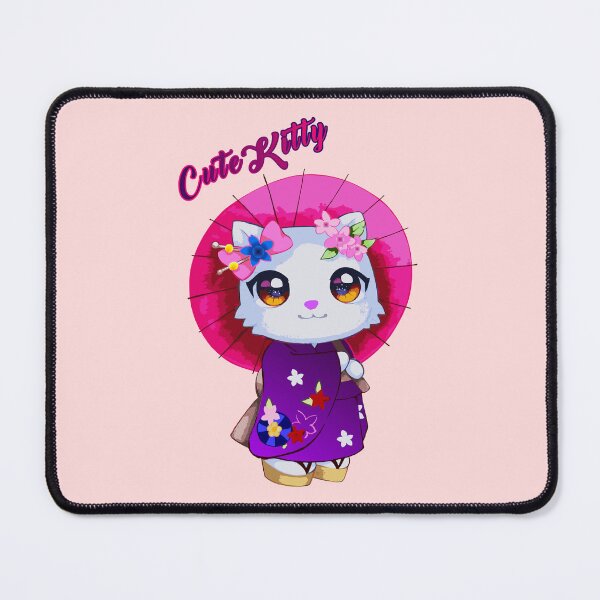 Item preview, CuteKitty Geisha designed and sold by FotoLibreStudio.