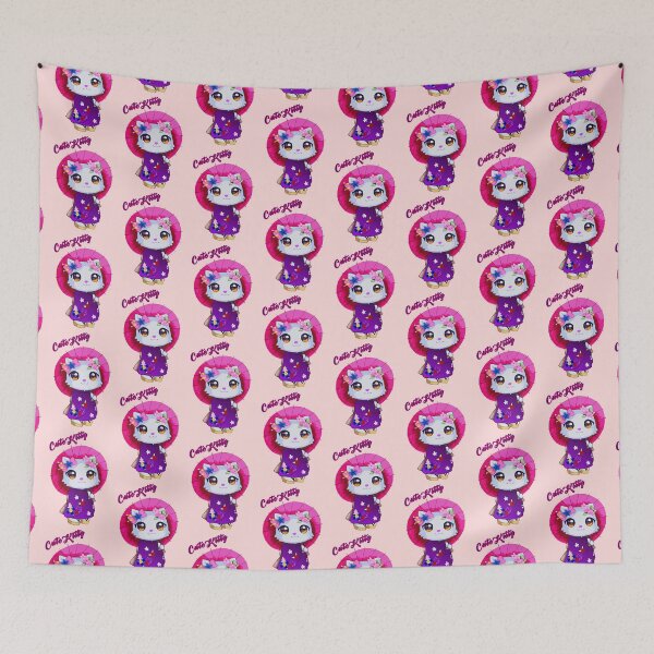 Item preview, CuteKitty Geisha designed and sold by FotoLibreStudio.