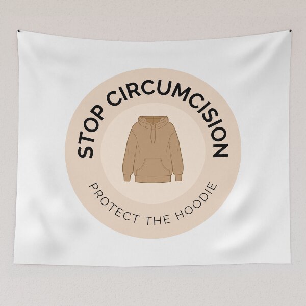 Item preview, Stop circumcision, protect the hoodie designed and sold by mollzfahdays.