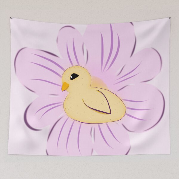 Item preview, Flower Power Duckling designed and sold by srisen.